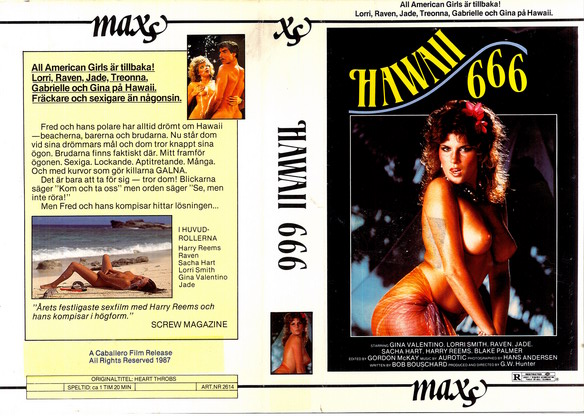 HAWAII 666 (VHS Omslag)