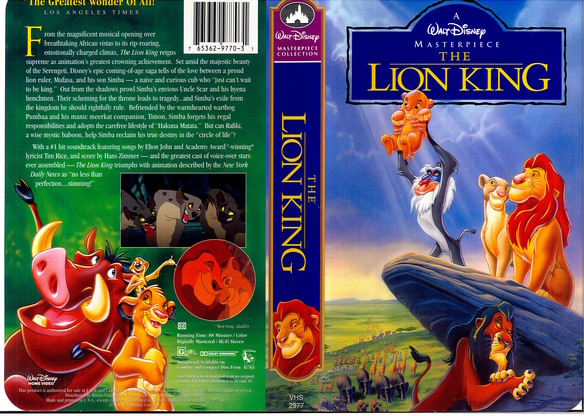 LION KING (VHS) (USA-IMPORT)