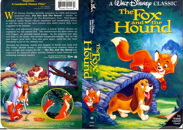 FOX AND THE HOUND (VHS) (USA-IMPORT)