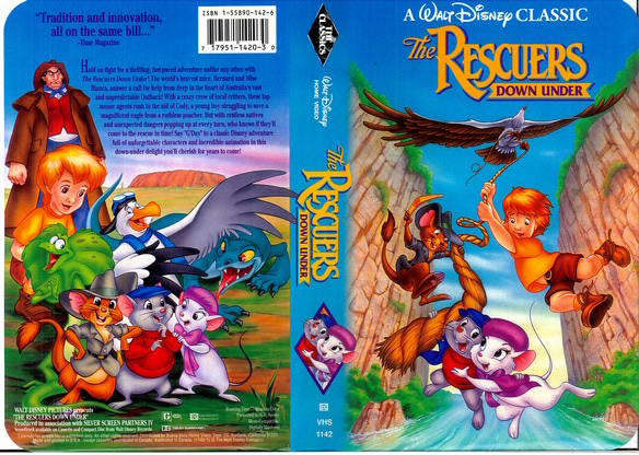 RESCUERS - DOWN UNDER (VHS) (USA-IMPORT)