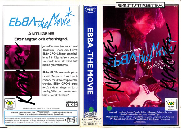 EBBA THE MOVIE (VHS)