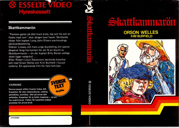SKATTKAMMARÖN  (VHS)
