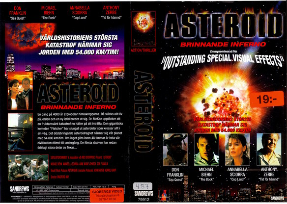 ASTEROID (VHS)