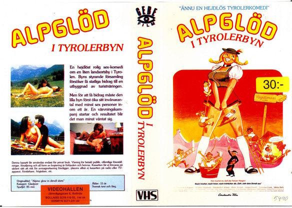 ALPGLÖD I TYROLERBYN (VHS)