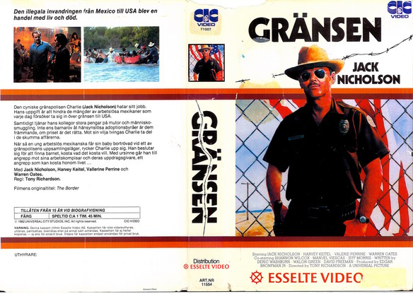 11554 GRÄNSEN  (VHS)
