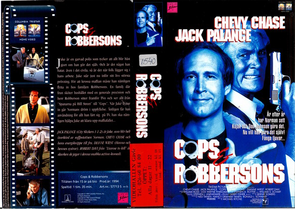 57713 COPS & ROBBERSONS (VHS)