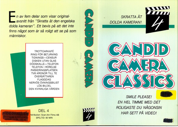 CANDID CAMERA 4 (VHS)