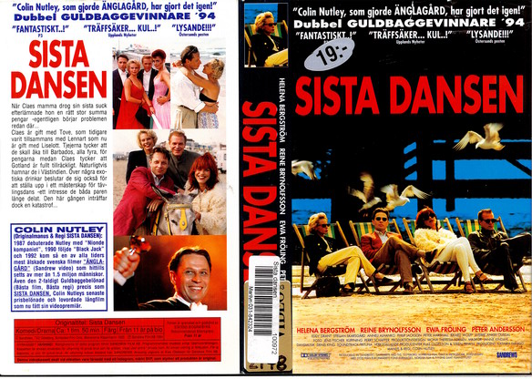 73942 SISTA DANSEN (VHS)