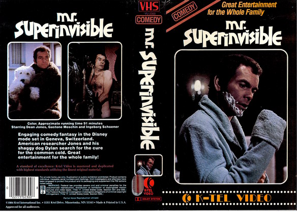 MR.SUPERINVISIBLE (VHS) (USA-IMPORT)