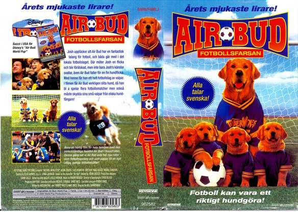 962582 AIR BUD:FOTBOLLSFARSAN (VHS)