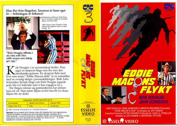 11592 EDDIE MACONS FLYKT (VHS)