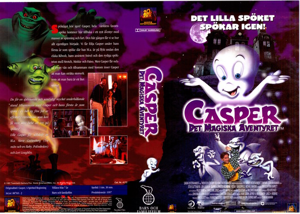 CASPER - DET MAGISKA ÄVENTYRET (VHS)