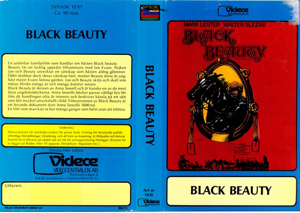 1026 Black Beauty (VHS)
