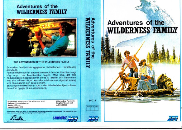 85023 ADVENTURES OF THE WILDERNESS FAMILY (vhs)