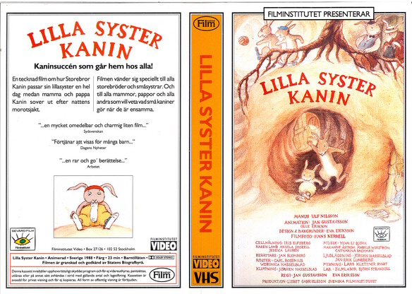 LILLA SYSTER KANIN (VHS)
