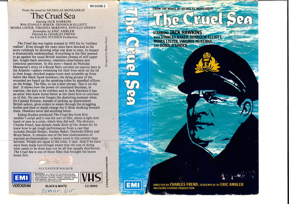 CRUEL SEA (VHS)