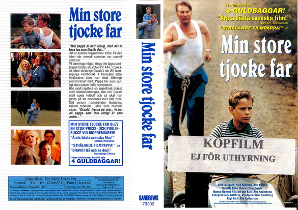 73202 MIN STORE TJOCKE FAR (VHS)