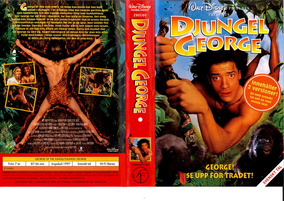 290160 DJUNGEL GEORGE (VHS)