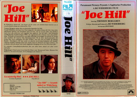 JOE HILL (VHS)