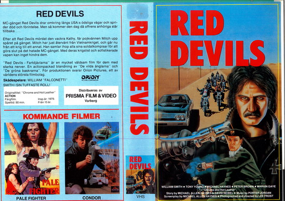 RED DEVILS(vhs omslag)