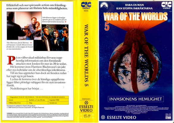 21171 WAR OF THE WORLDS 5 (VHS)