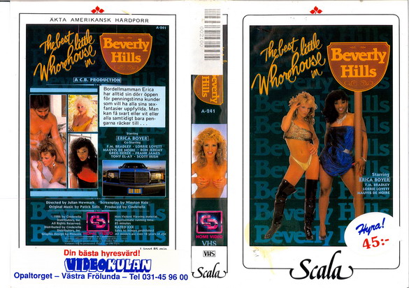 BEST LITTLE WHOREHOUSE IN BEVERLY HILLS (VHS)