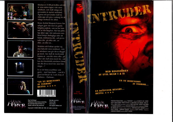 INTRUDER (VHS)