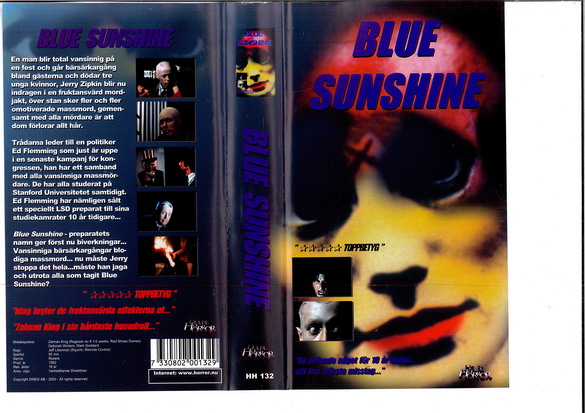 BLUE SUNSHINE (VHS)