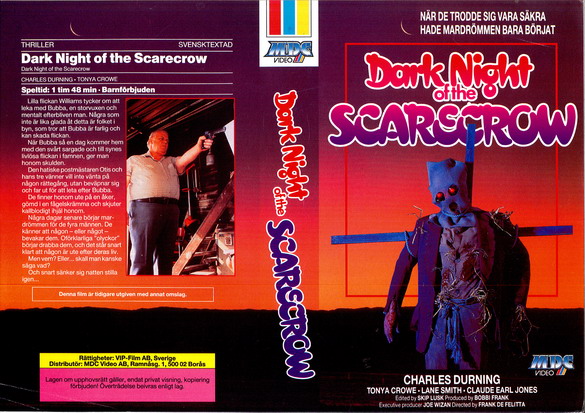 DARK NIGHT OF THE SCARECROW (Vhs-Omslag)
