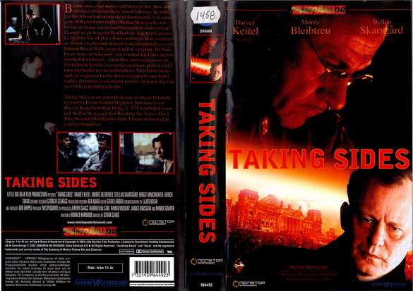 TAKING SIDES (VHS)