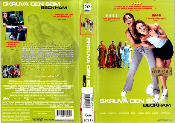 SKRUVA DEN SOM BECKHAM (VHS)