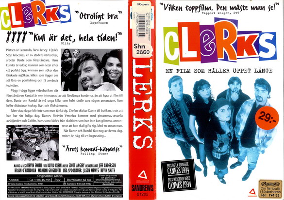 21202 CLERKS (VHS)