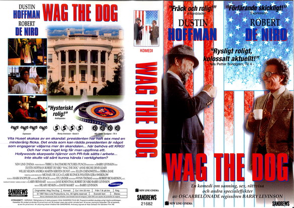 WAG THE DOG(vhs-omslag)