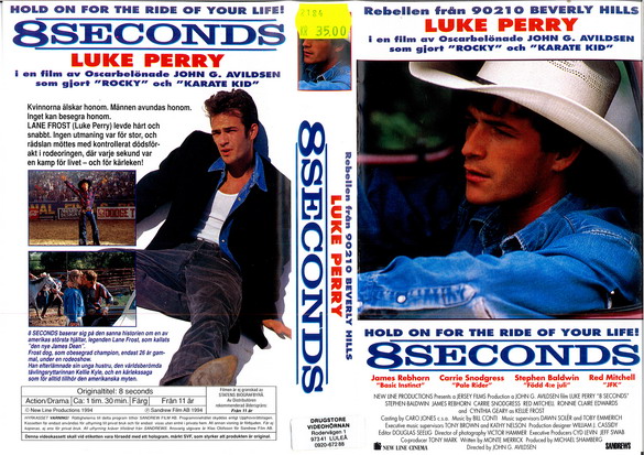 8 SECONDS (VHS)