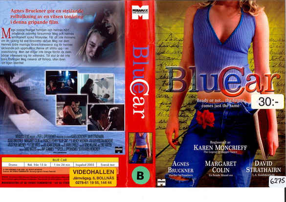 BLUE CAR (VHS)