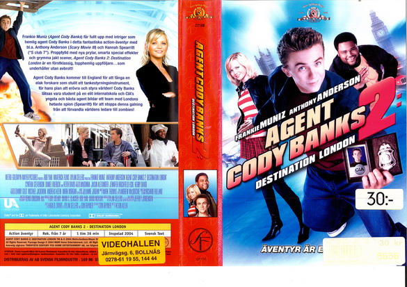 AGENT CODY BANKS 2 (VHS)