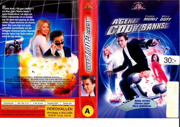 AGENT CODY BANKS (VHS)