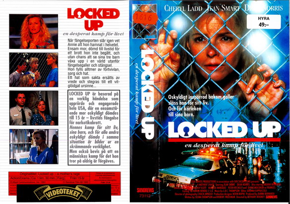 73112 LOCKED UP (VHS)