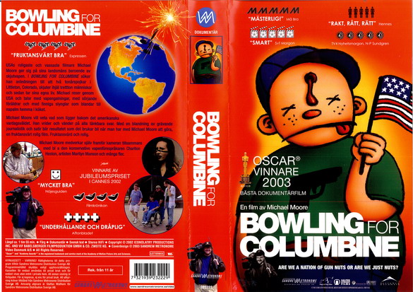 BOWLING FOR COLUMBINE (VHS)