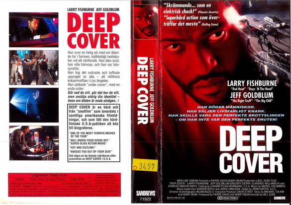 71922 DEEP COVER (VHS)