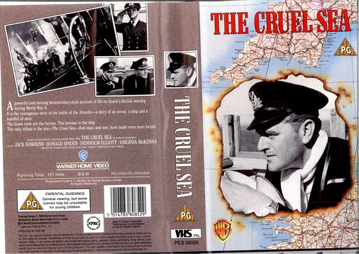 CRUEL SEA - UK (VHS)