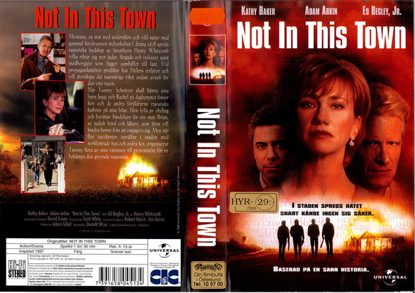 NOT IN THIS TOWN (VHS)