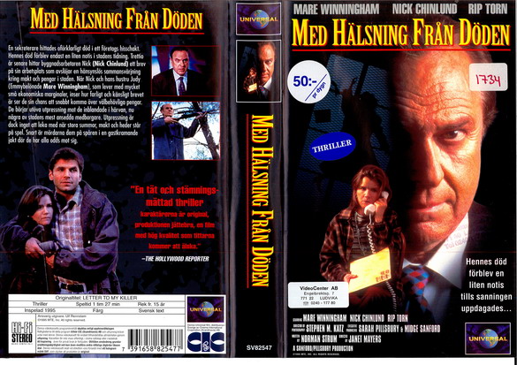 MED HÄLSNING FRÅN DÖDEN (VHS)