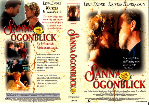 SANNA ÖGONBLICK (VHS)