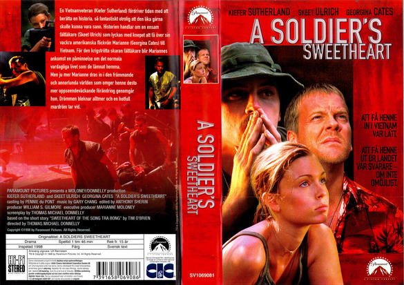 A SOLDIER'S SWEETHEART(Vhs-Omslag)