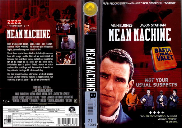 MEAN MACHINE (VHS)