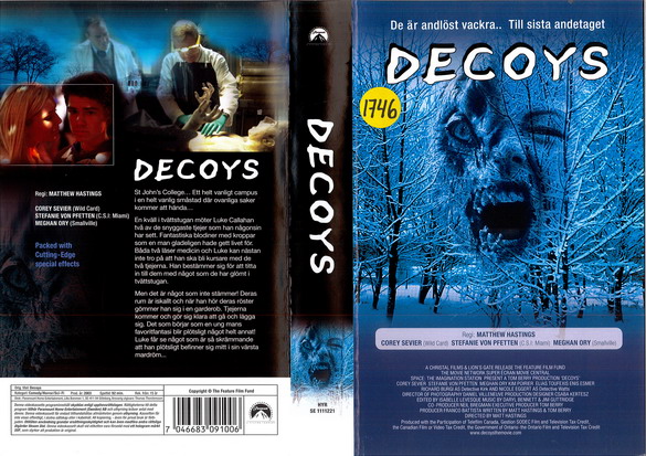 DECOYS (VHS)