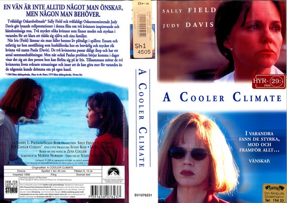 A COOLER CLIMATE (VHS)
