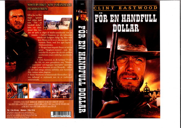 FÖR EN HANDFULL DOLLAR (VHS)