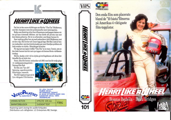 101 HEART LIKE A WHEEL (VHS)